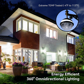 FanNicoo LED corn light with 60W-equivalent brightness for energy savings.