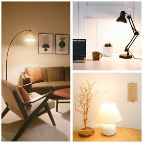 FANNIS chandelier lighting setup using CA10 flame-tip bulbs