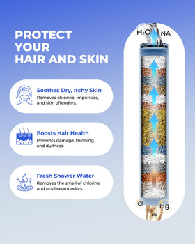 FanpBow reduces chlorine and metals while preserving water pressure.