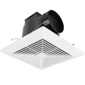 Fanspex bathroom ceiling exhaust fan shows 110 CFM for efficient ventilation.