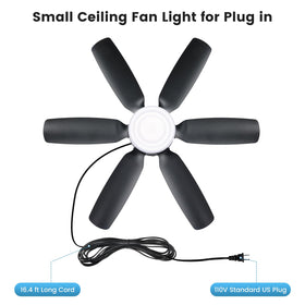 Fanspex quiet brushless motor provides near-silent operation for patios.