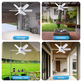 Fanspex compact 20.5-inch fan fits small spaces.