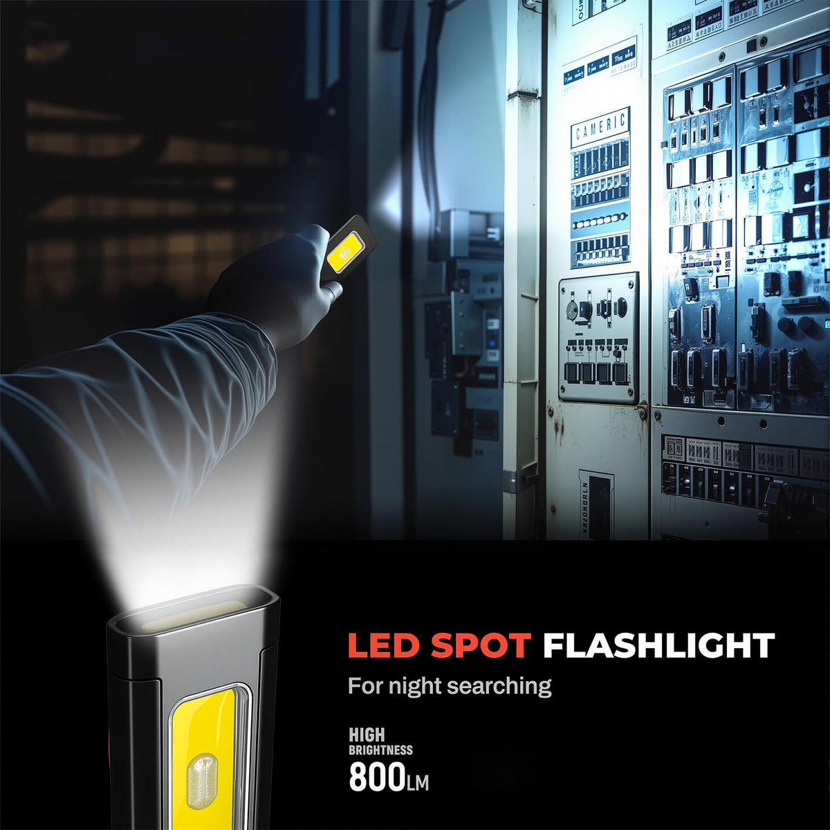 FANT.LUX pocket flashlight aluminum body offers durable, feather-light daily reliability.