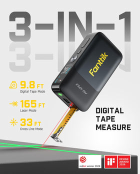 Fanttik A10 Apex laser-distance-measurement with long-range accuracy