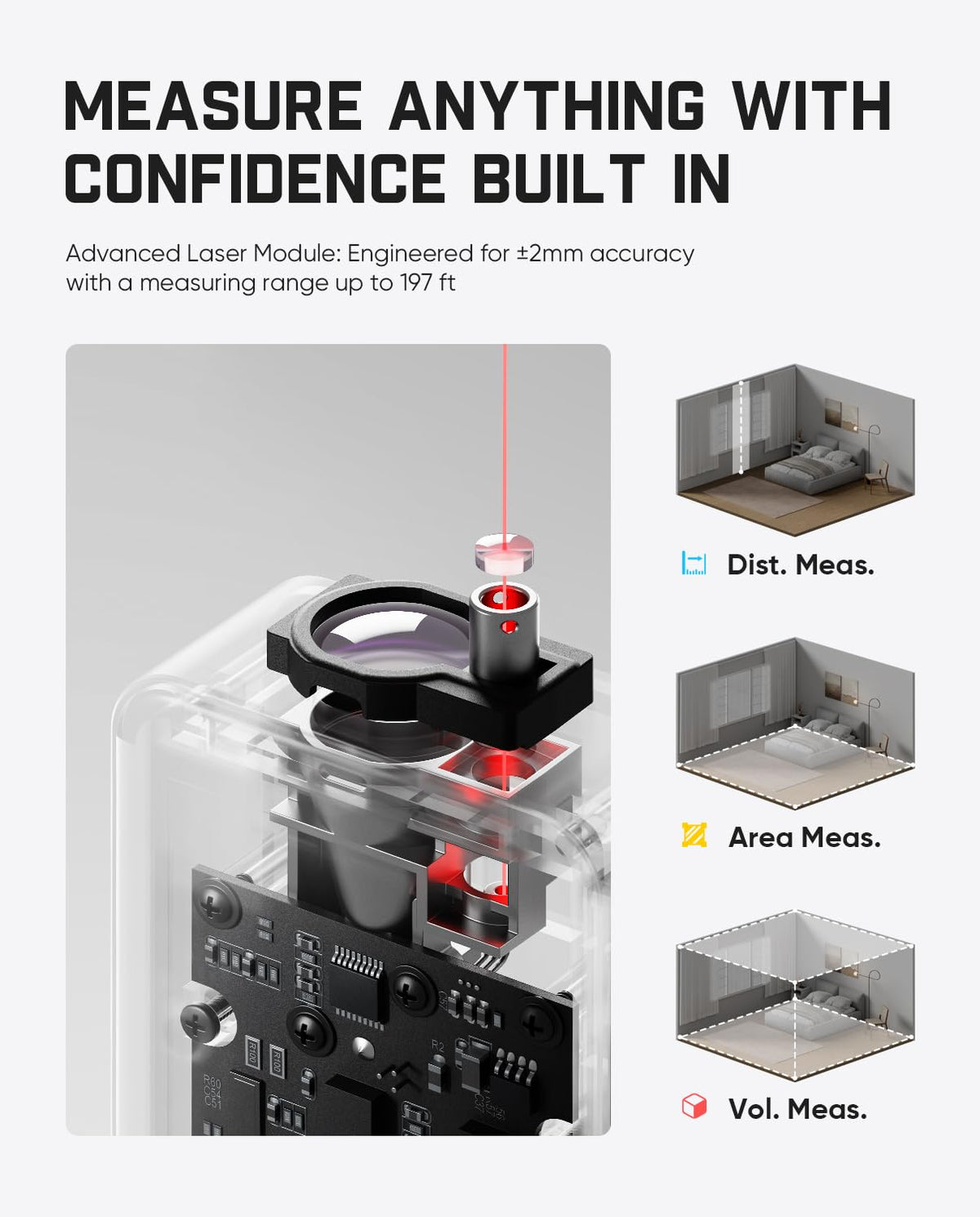 Fanttik A11 Ultra 3-axis angle sensor for precise measurements.