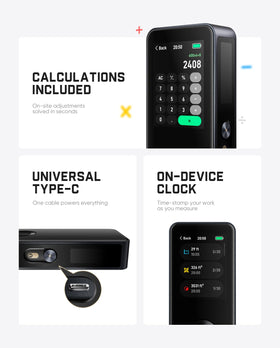 Fanttik A11 Ultra built-in calculator with time-stamped records.