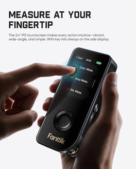 Fanttik A11 Ultra IPS touch screen for bright-light visibility and easy control.
