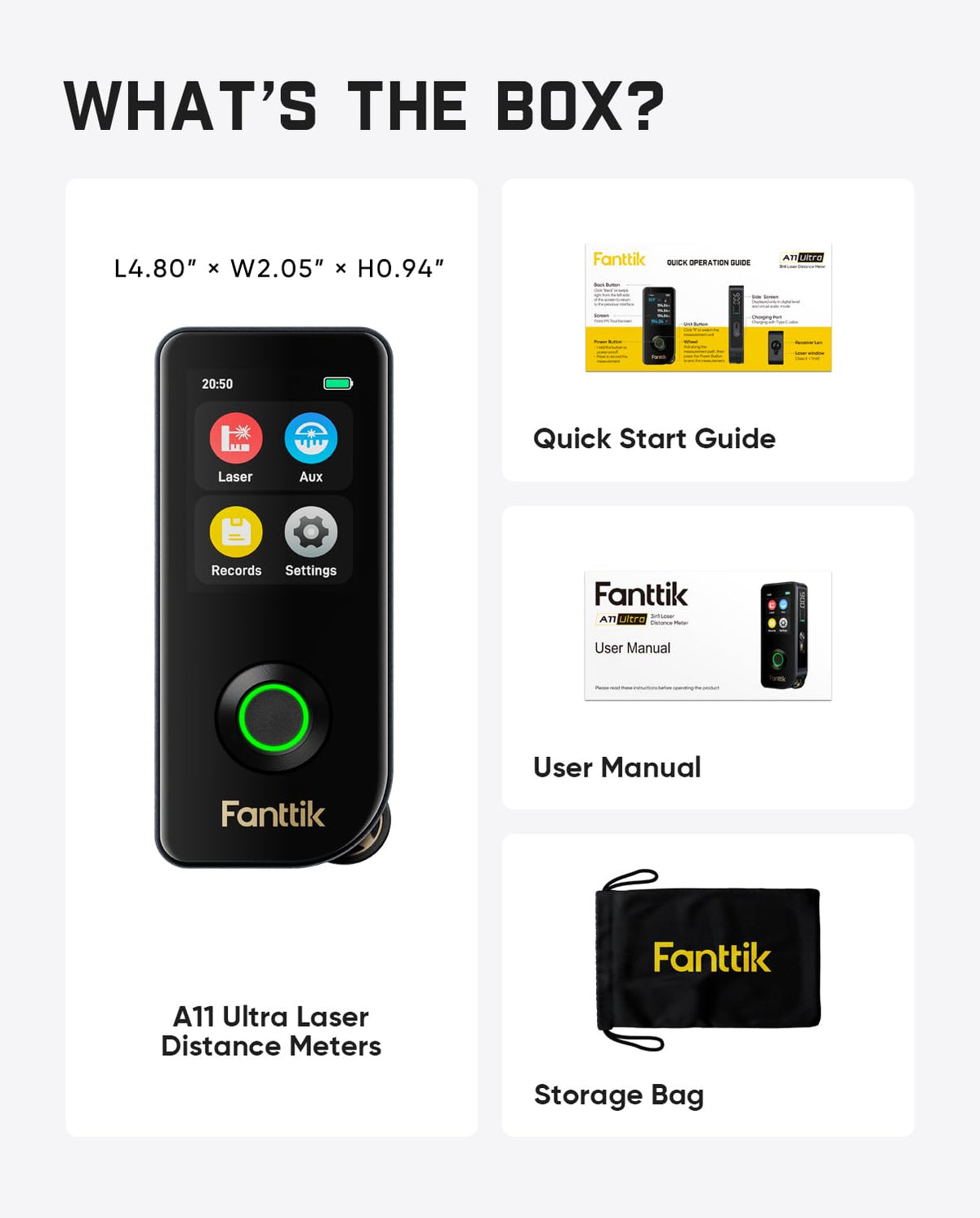 Fanttik A11 Ultra supports six units and three reference points for layout flexibility.