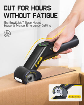 Easy blade changes with Fanttik C10 Pro BowGuide Easyswap system.