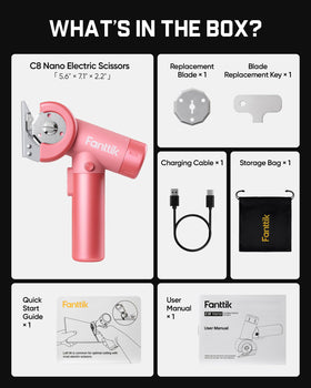 Fanttik C8 Nano Compact Handheld Design supports comfortable, long sessions.