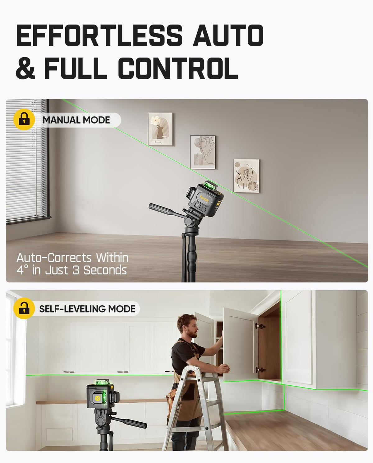 Fanttik D12 Ace ergonomic controls simplify site use.