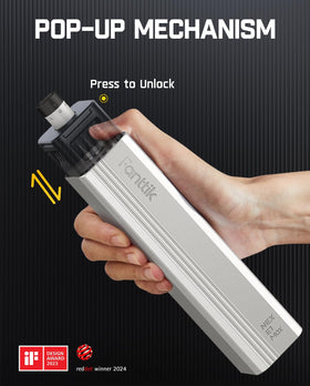 Fanttik E1 Max magnetic chuck enables fast attachment during work.