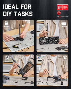 Fanttik E1 Max ergonomic grip aids comfortable precise handling.
