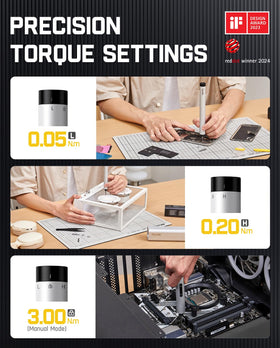 Fanttik E1 Max magnetic bits drawer secures bits for easy swaps.