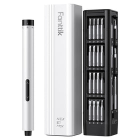 Fanttik E1 Max with magnetic case keeping bits organized for repairs