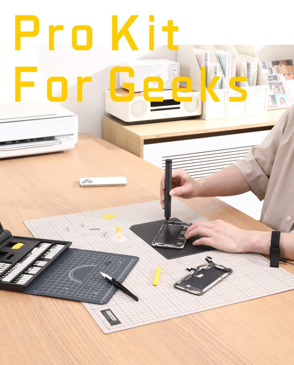 Fanttik E1 NEX dual torque controls enable gentle or firm adjustments.