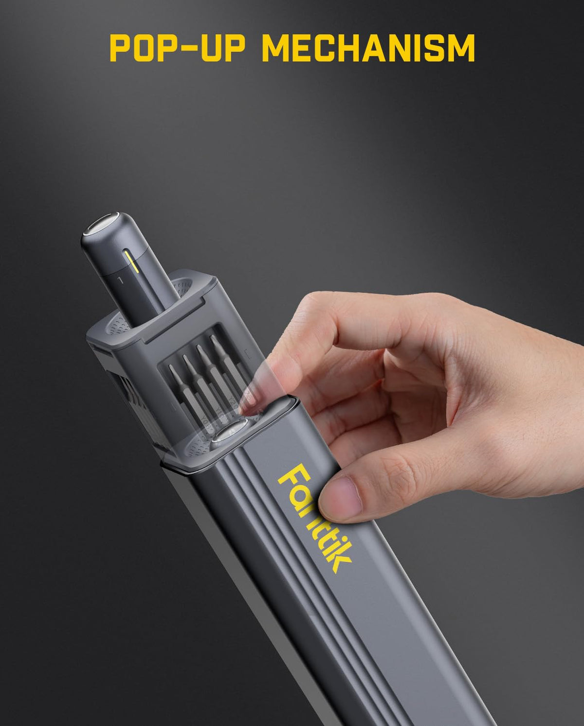 Portable, sleek Fanttik E2 Max Mini in a compact form