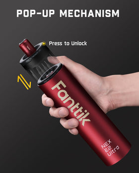 Fanttik E2 Ultra 800mAh battery for longer cordless use.