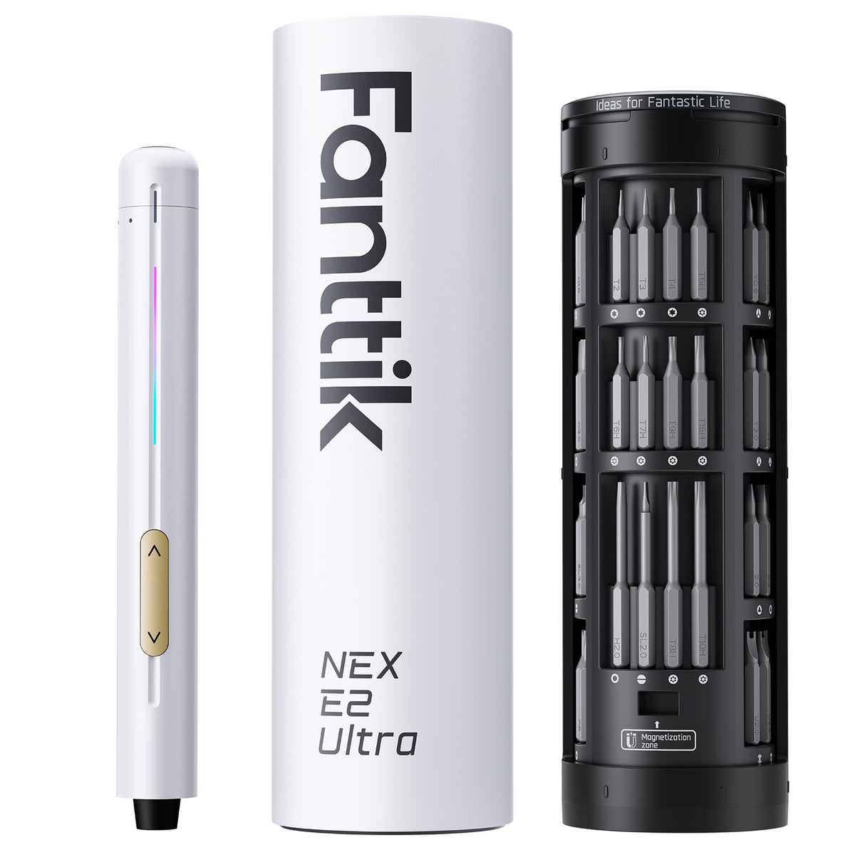 Fanttik E2 Ultra ergonomic handle ideal for precise screwdriving in electronics repairs