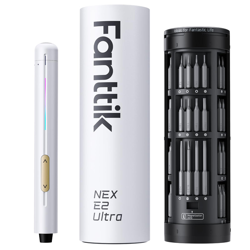 Fanttik E2 Ultra ergonomic handle ideal for precise screwdriving in electronics repairs