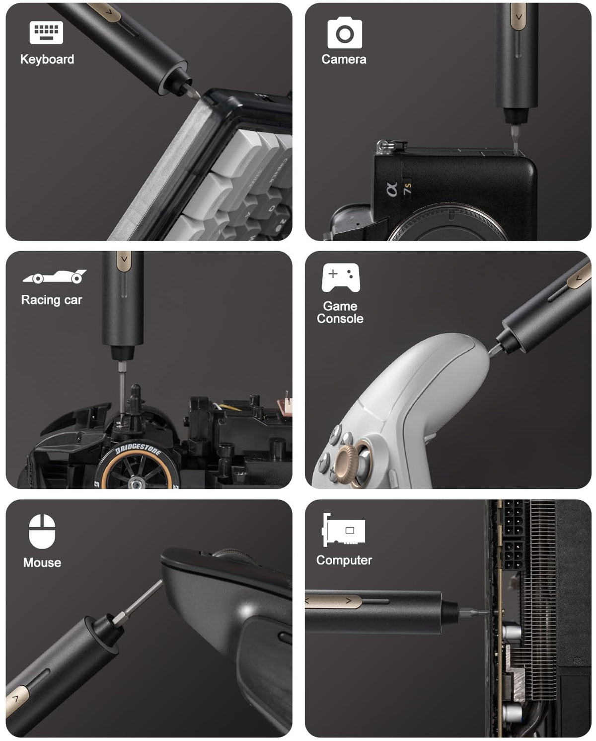 Fanttik E2 Ultra pry bar and tweezer aid precise disassembly of small devices.