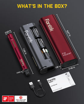 Fanttik F2 Master 35-piece accessories kit for finishing