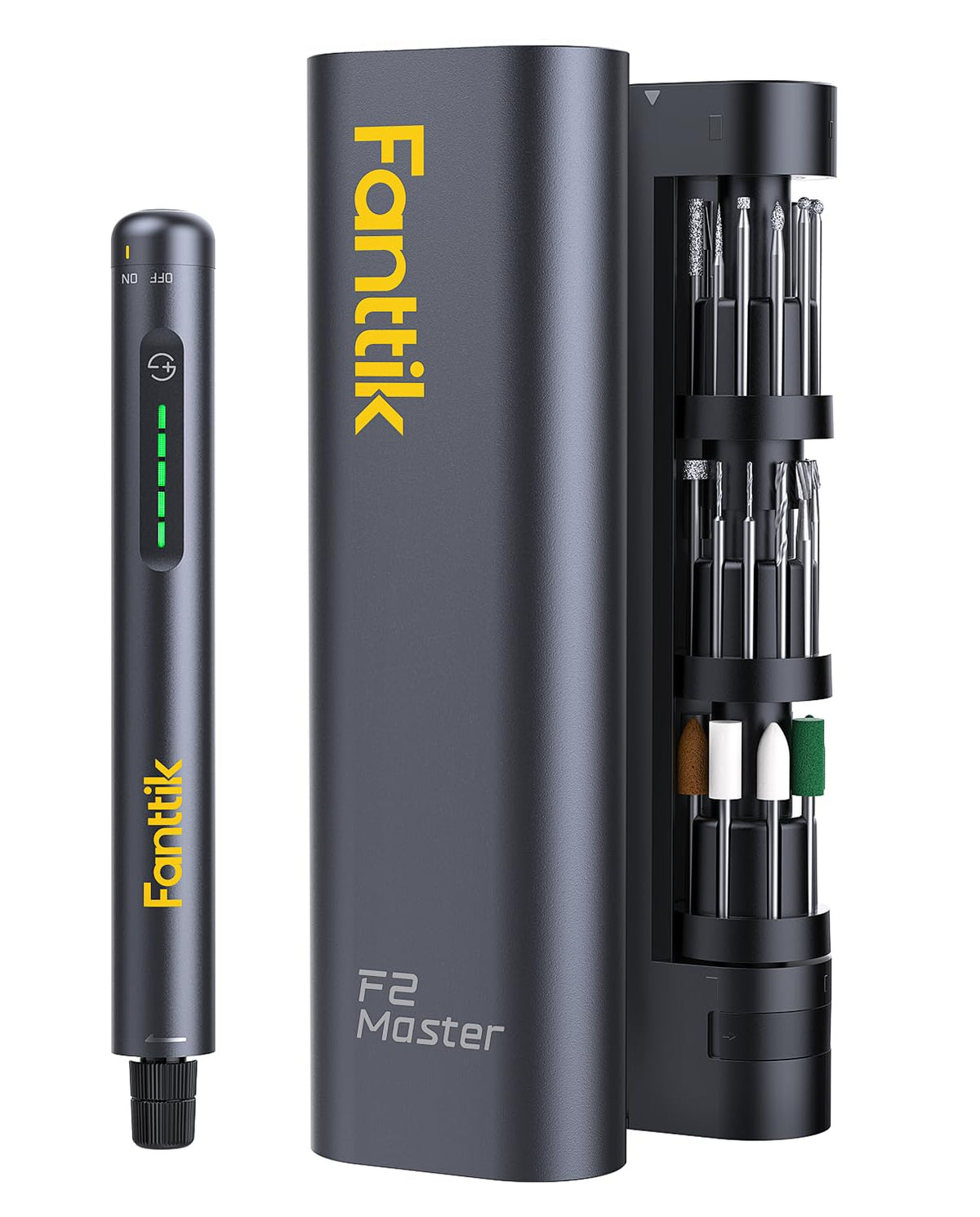 Fanttik F2 Master mini cordless rotary tool kit on the go for precision tasks