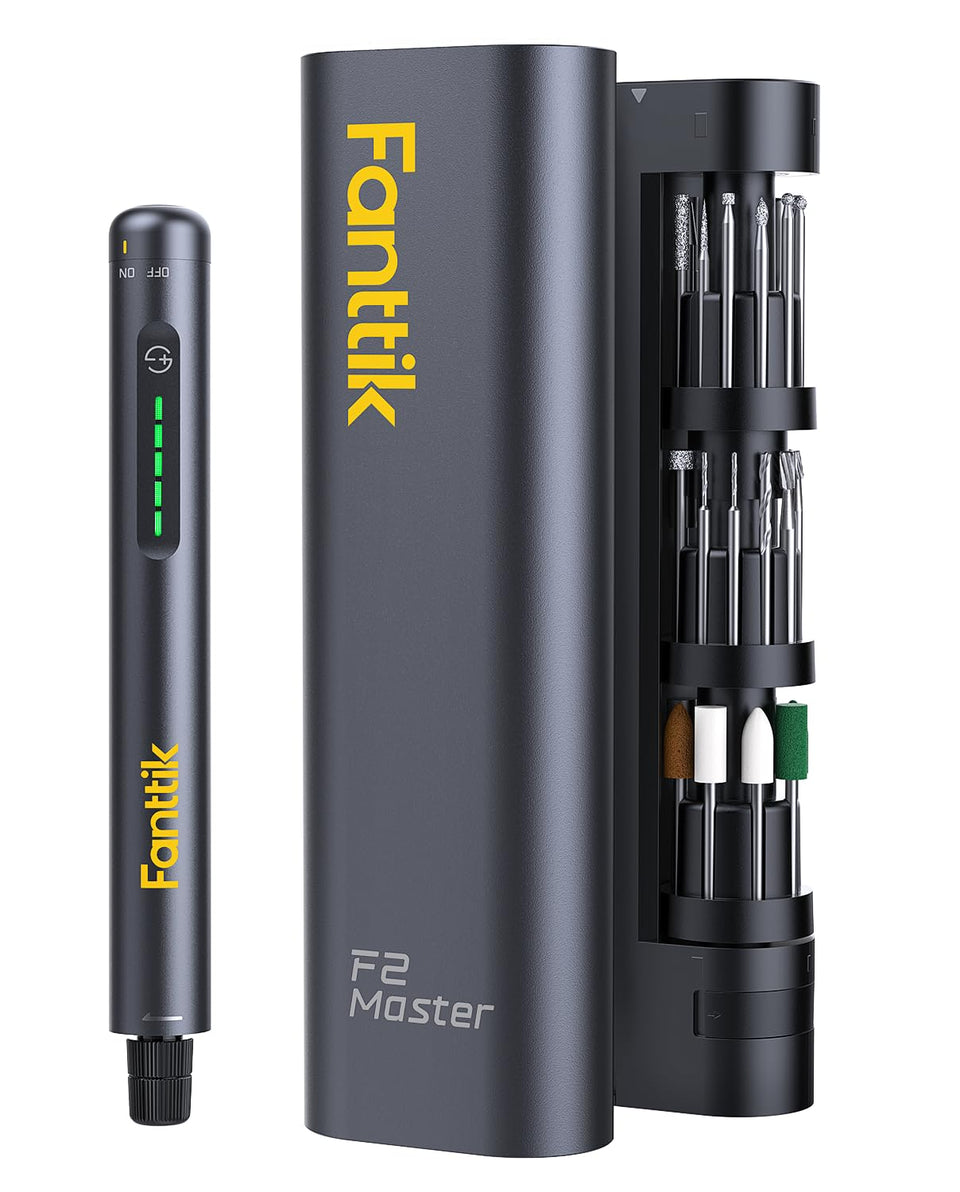 Fanttik F2 Master mini cordless rotary tool kit on the go for precision tasks