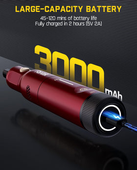 Fanttik F2 Pro 3000 mAh battery enables longer cordless use