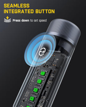 Fanttik F2 PRO dustproof switch keeping operation clean.