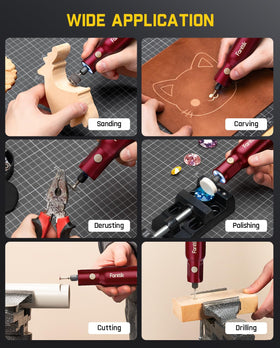 Fanttik F2 Pro five-speed control adapts to different materials