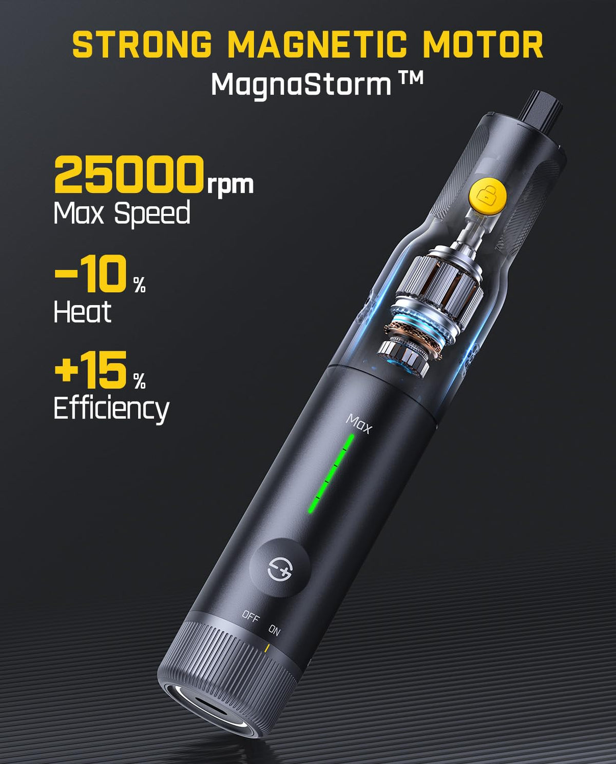 Fanttik F2 PRO RevoStor hub showing organized accessory storage.