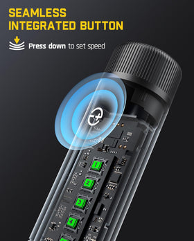 Fanttik F2 Pro side LED speed indicator for confident control