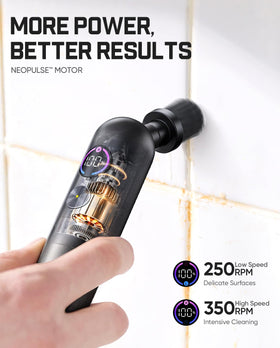 Fanttik Flip G10 Nano HomeCare dual-speed control for tough grime