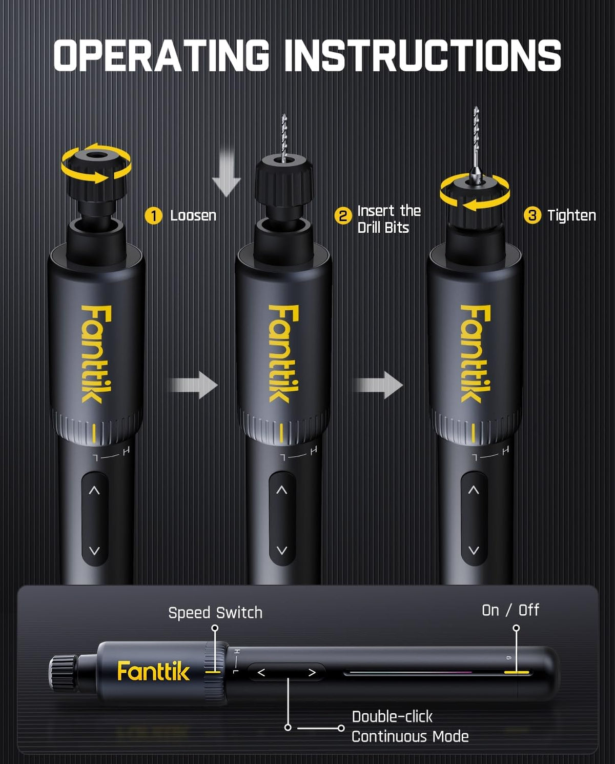 Fanttik K2 Nano LED indicator shows real-time status during operation