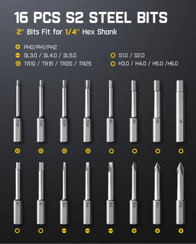 Fanttik S1 Pro complete toolkit ready for home projects and PC builds.