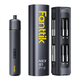 Fanttik S1 Pro screwdriver in hand showing ergonomic design for quick furniture assembly.
