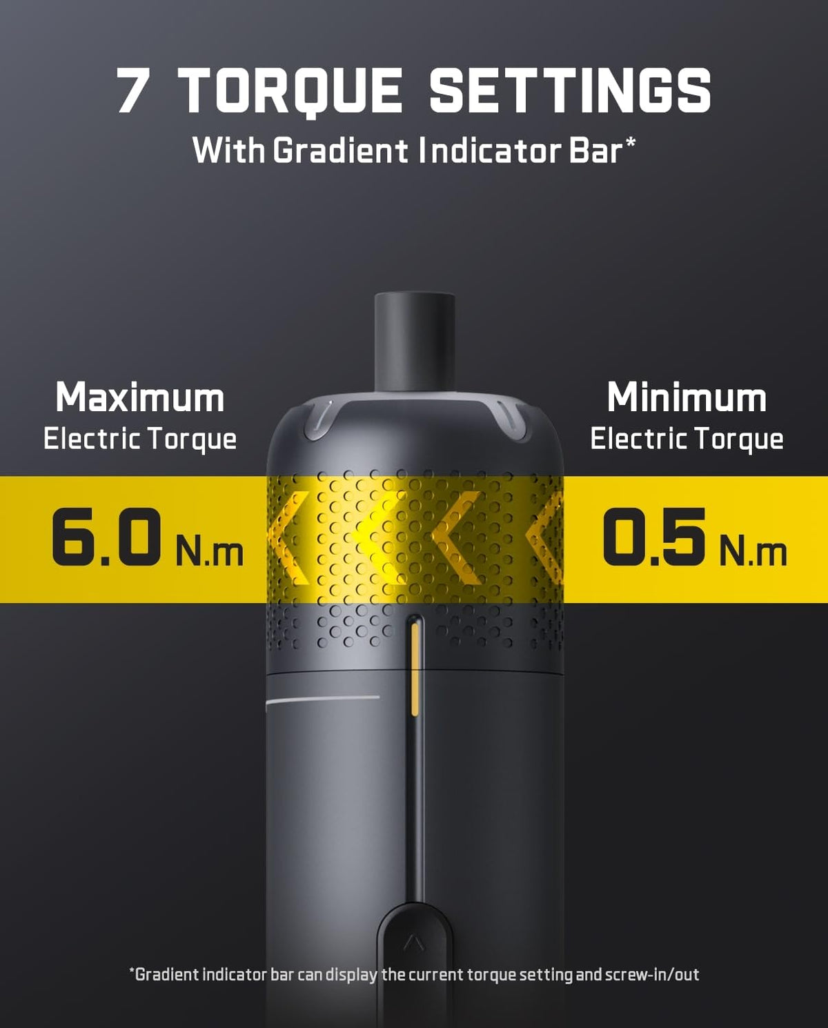 Fanttik S2 Pro Max uses 1/4 inch hex shank for quick bit changes.