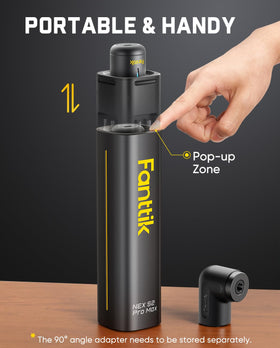 Fanttik S2 Pro Max MagnaStorm motor enables efficient tasks.