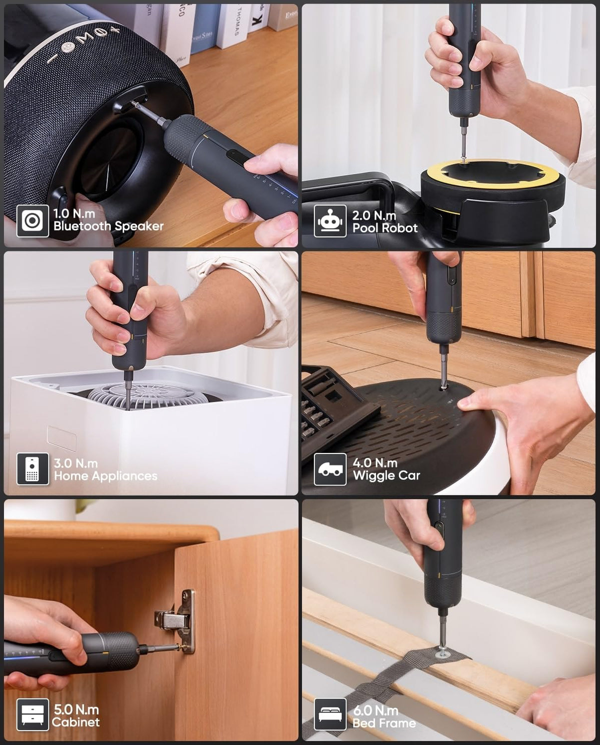 Fanttik S2 Pro Max stores the 90-degree adapter separately for organization.