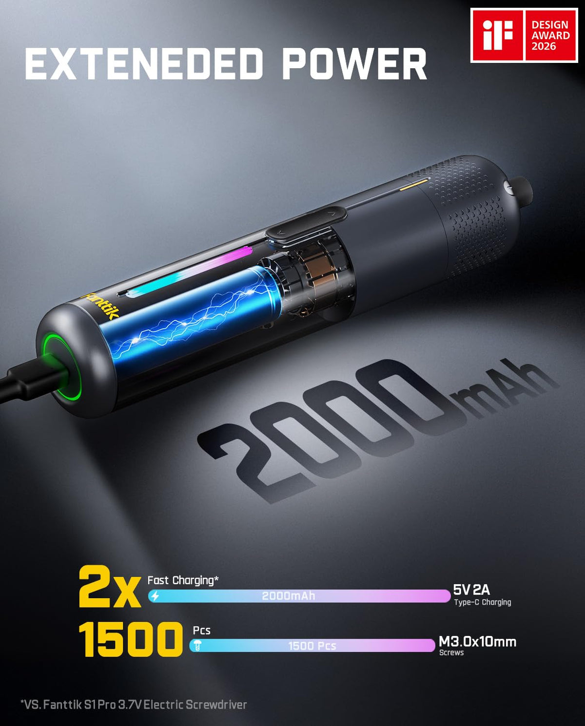 Fanttik S2 Pro 90° angle adapter for hard-to-reach corners