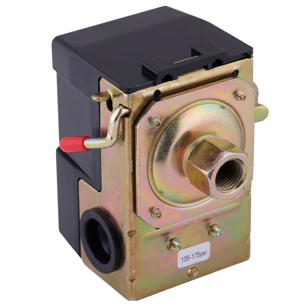 FanWayer on-off lever enables quick cycling between pressure settings.