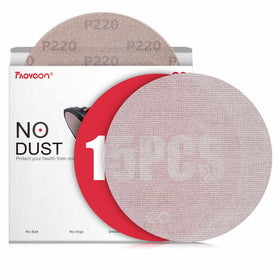 Faoyoon 9-Inch sanding disc 220 grit for drywall delivers cleaner sanding with less dust