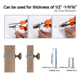 FAPUAL vintage-style knob complements wardrobes and dressers
