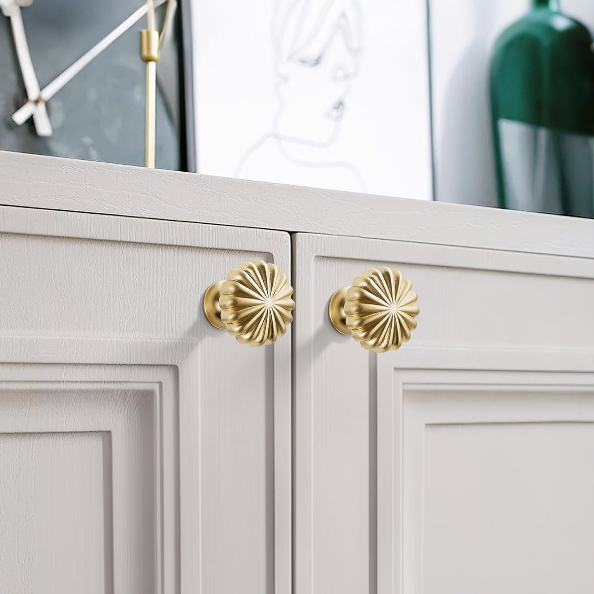 FAPUAL kitchen cabinet hardware set upgrades doors and drawers with elegance