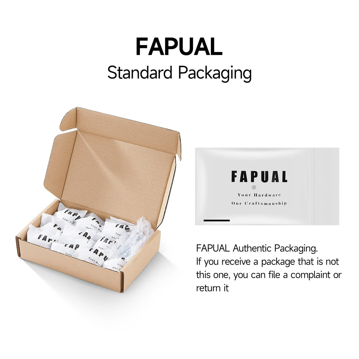FAPUAL packaging protection keeps finishes pristine during shipping