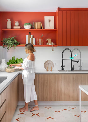 Fapully easy-install kitchen faucet with DIY-friendly setup.