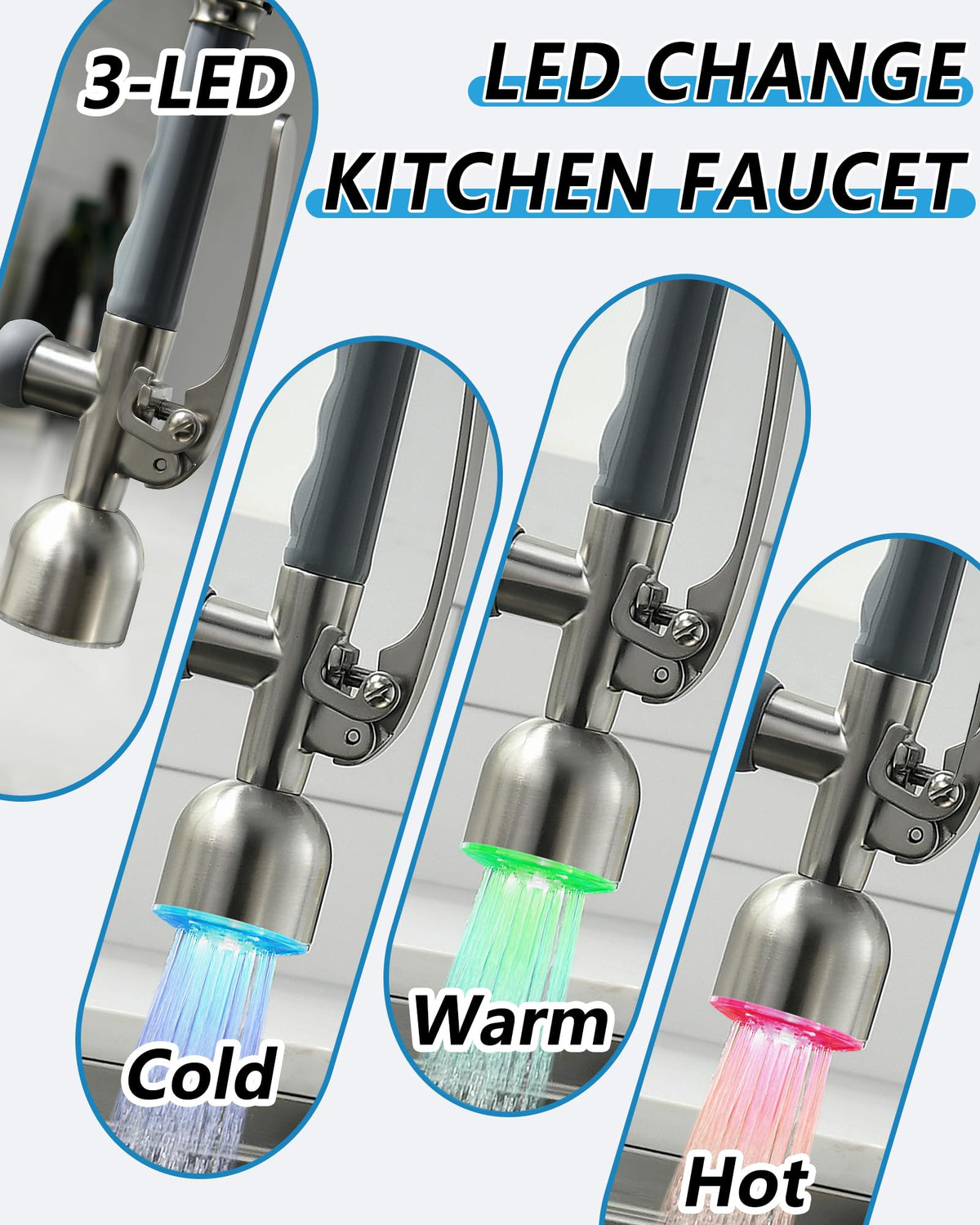 Fapully single-handle control simplifies temperature and flow with precision