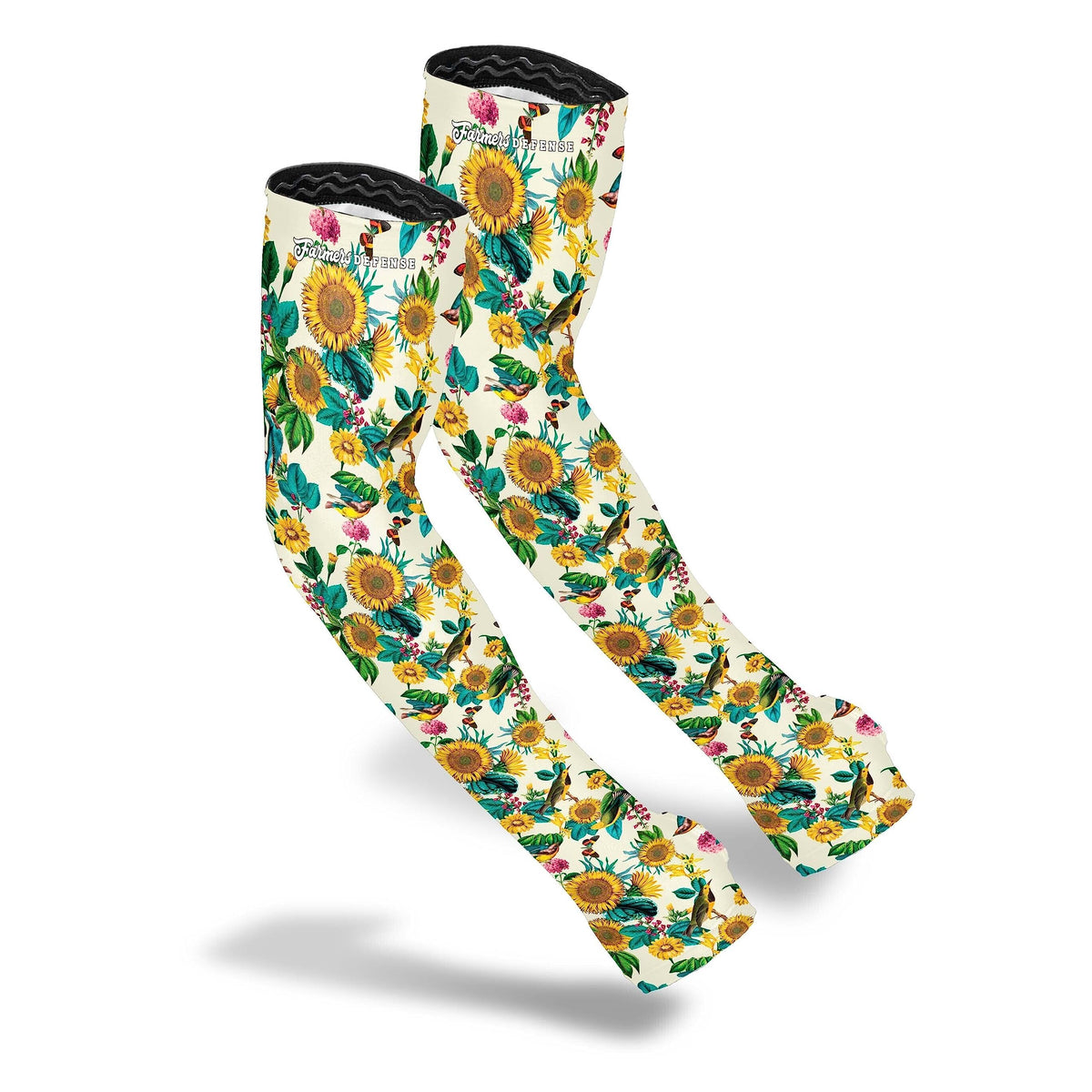 FARMER'S DEFENSE arm sleeve UV protection for sunny gardening, shielding arms.