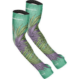 FARMER'S DEFENSE gardening arm sleeves sea-weed provide protection and comfort.